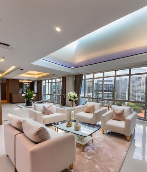 Orchard Scotts, 11 Anthony Road, 4 Bedrooms, 3,369 sqft, Condominium For Rent, by Ray Lim, 500103392 - Living Room - PropertyGuru.com.sg