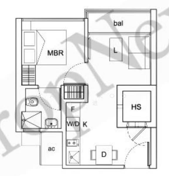 The Water Edge @ Geylang, 8 Lorong 38 Geylang, 1 Bedroom, 398 sqft, Condominium For Sale, by Casey Koo 古家进, 500103400 - PropertyGuru.com.sg