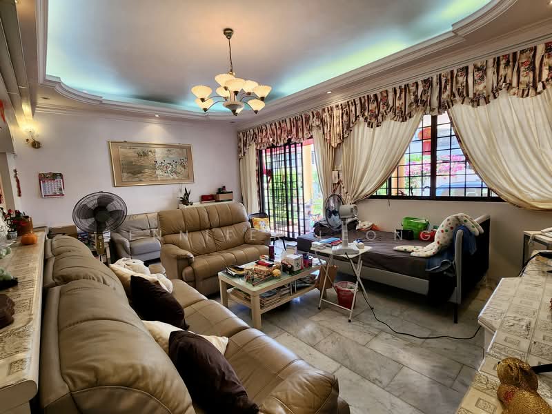 Only $19xx PSF Freehold Corner Terrace Near MRT, Lor Marican, Lor Marzuki, Jalan Kechot, Jalan Eunos, Kembangan, 4 Bedrooms, 2,300 sqft, Corner Terrace For Sale, by Jennifer Leong, 500103454 - Living Room - PropertyGuru.com.sg