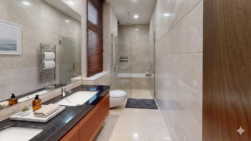 Semi Detached Jalan Tupai / One Tree Hills Estate, Jalan Tupai, 6 Bedrooms, 4,860 sqft, Semi-Detached House For Rent, by Jeslyn Lim 林瑞香, 500103458 - Bathroom - PropertyGuru.com.sg