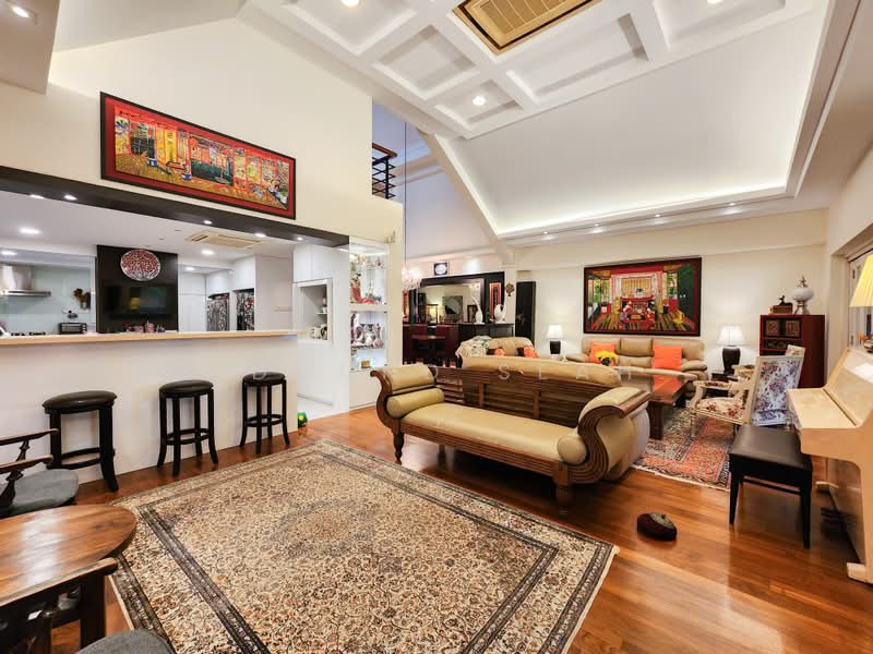 ★ Serangoon Garden Estate ★ Lovingly Maintained Semi-Detached ★, Serangoon Garden Estate, 5 Bedrooms, 5,000 sqft, Semi-Detached House For Sale, by Edmund Seah, 500103473 - Living Room - PropertyGuru.com.sg