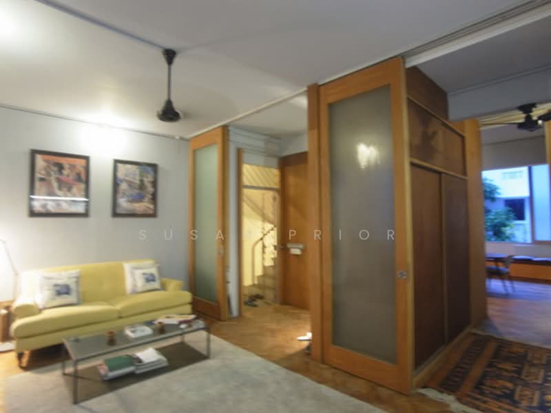 Tiong Bahru Rapture, Nearby Tiong Bahru, Yong Siak Street, 2 Bedrooms, 1,100 sqft, Conservation House For Rent, by Susan Prior, 500103494 - Living Room - PropertyGuru.com.sg