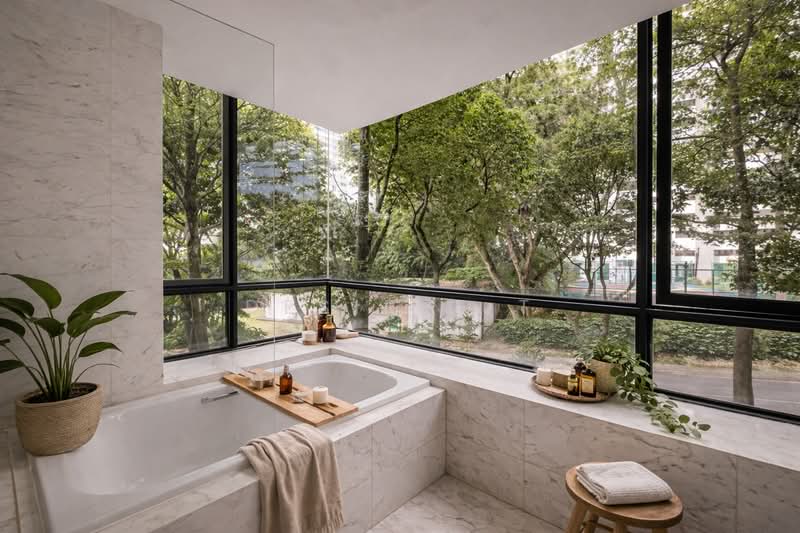 The Trizon, 8 Ridgewood Close, 3 Bedrooms, 1,335 sqft, Condominium For Sale, by Desiree T, 500103527 - Master Bathroom - PropertyGuru.com.sg