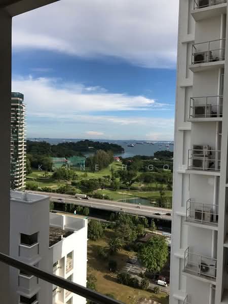 80A Telok Blangah Street 31, 80A Telok Blangah Street 31, 3 Bedrooms, 1,023 sqft, HDB Flat For Sale, by Kenneth Goh, 500103541 - Partial Sea View from Kitchen - PropertyGuru.com.sg