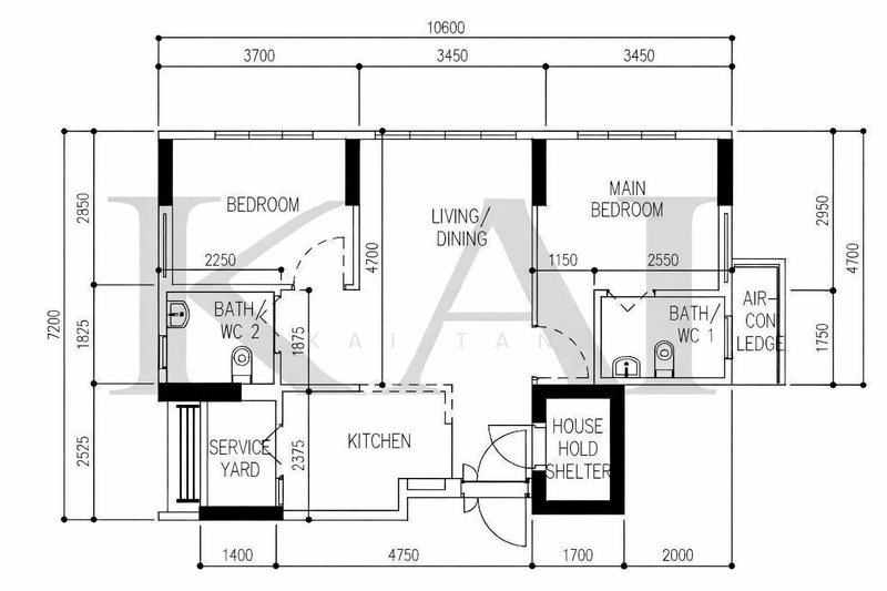 115C Alkaff Crescent, 115C Alkaff Crescent, 2 Bedrooms, 732 sqft, HDB Flat For Sale, by Kai Tan, 500103559 - PropertyGuru.com.sg