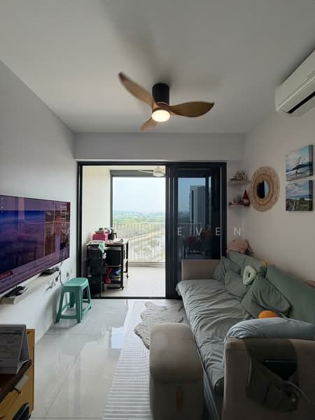 Riverfront Residences, 55 Hougang Avenue 7, 2 Bedrooms, 614 sqft, Condominium For Rent, by Alex Deven, 500103616 - Living Room - PropertyGuru.com.sg