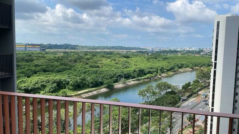 Riverfront Residences, 55 Hougang Avenue 7, 2 Bedrooms, 614 sqft, Condominium For Rent, by Alex Deven, 500103616 - Balcony - PropertyGuru.com.sg