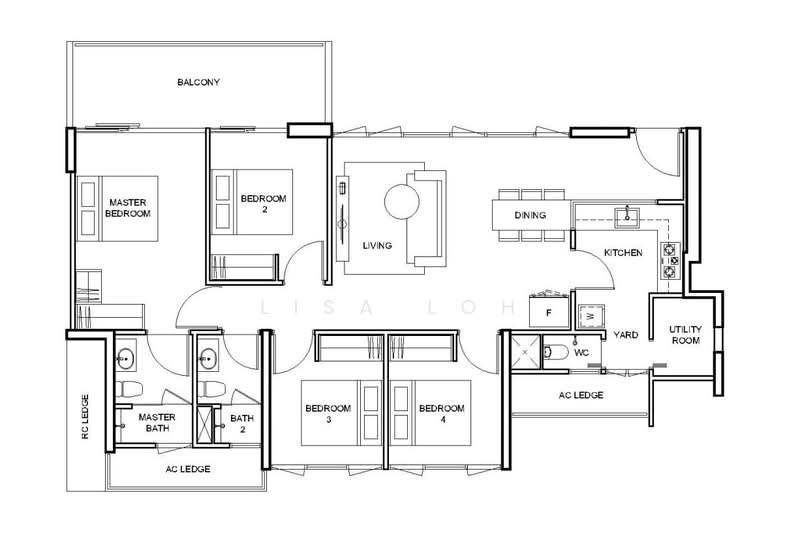 Vue 8 Residence, 83 Pasir Ris Heights, 4 Bedrooms, 1,238 sqft, Condominium For Rent, by Lisa Loh, 500103666 - PropertyGuru.com.sg