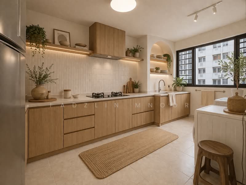 710 Bedok Reservoir Road, 710 Bedok Reservoir Road, 3 Bedrooms, 1,302 sqft, HDB Flat For Sale, by Fadzlin MNoor, 500103680 - Kitchen - PropertyGuru.com.sg