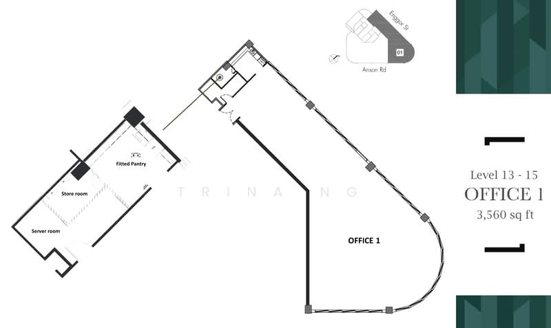 Hub Synergy Point, 70 Anson Road, 7,233 sqft, Office For Rent, by Trina Ng, 500103682 - CommercialGuru.com.sg