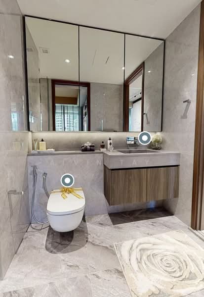 CanningHill Piers, 5 Clarke Quay, 2 Bedrooms, 560 sqft, Condominium For Sale, by Alvin Tay, 500103688 - Bathroom - PropertyGuru.com.sg