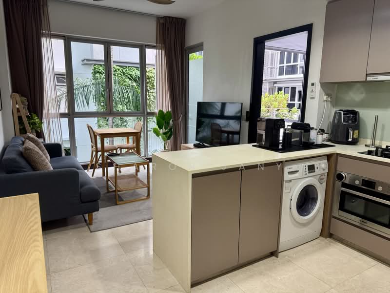 Euhabitat, 216 Jalan Eunos, 1 Bedroom, 560 sqft, Condominium For Rent, by Sharon Jany, 500103695 - Living Room - PropertyGuru.com.sg