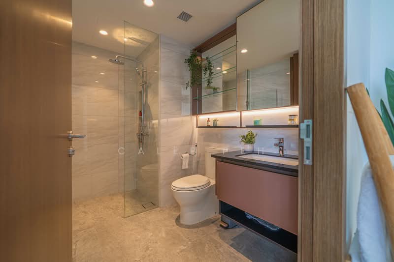 Normanton Park, 47 Normanton Park, 2 Bedrooms, 667 sqft, Condominium For Rent, by Caleb Peh, 500103771 - Bathroom - PropertyGuru.com.sg