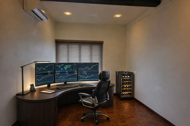 Larger Tiong Bahru HUGE Living, Nearby Tiong Bahru Road, 2 Bedrooms, 1,275 sqft, Conservation House For Rent, by Susan Prior, 500103819 - PropertyGuru.com.sg