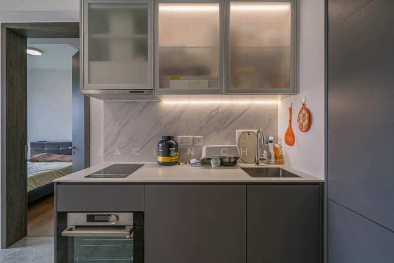 The M, 30 Middle Road, 1 Bedroom, 431 sqft, Condominium For Sale, by Jaclyn Chua, 500103854 - Kitchen - PropertyGuru.com.sg