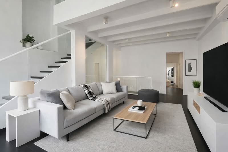 Joo Chiat Architectural Gem, , 2 Bedrooms, 2,050 sqft, Conservation House For Sale, by Susan Prior, 500103976 - Living Room - PropertyGuru.com.sg