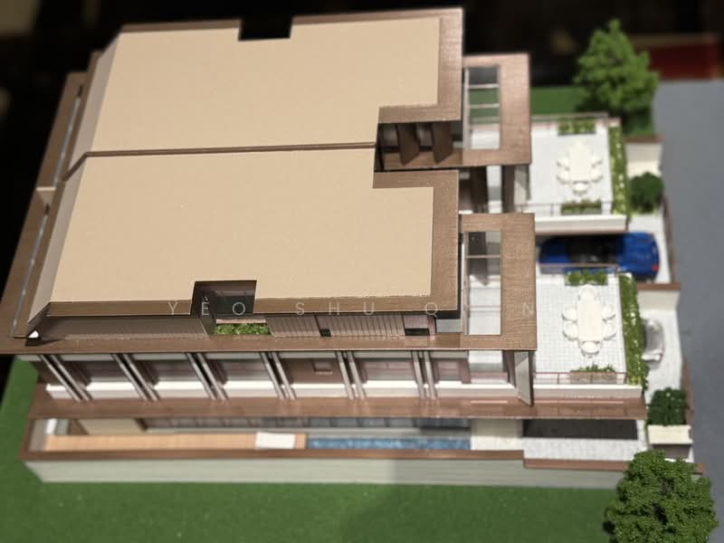 Aida Street Brand NEW Landed Semi Detached House! Looks like a Detached Bungalow Facade!, Aida Street, 6 Bedrooms, 5,900 sqft, Semi-Detached House For Sale, by Yeo Shu Qian, 500104002 - Exterior - PropertyGuru.com.sg