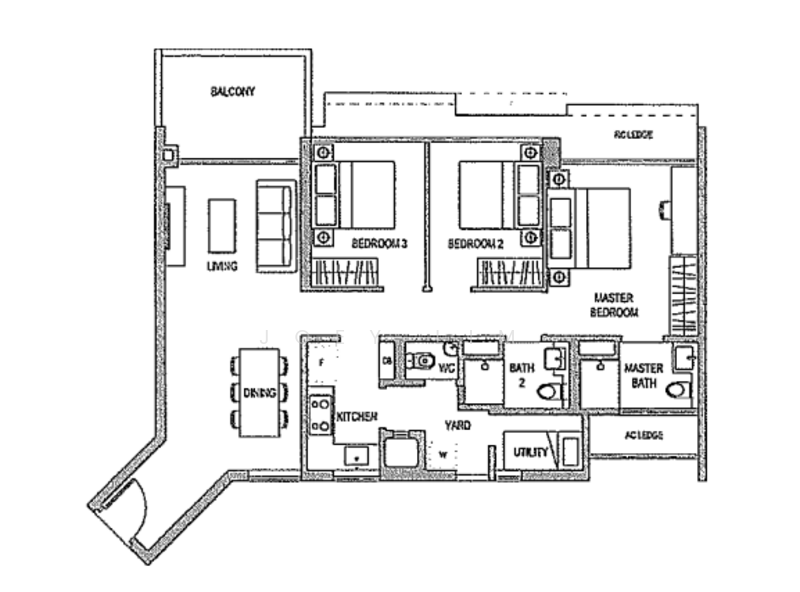 The Topiary, 11 Fernvale Lane, 3 Bedrooms, 1,087 sqft, Executive Condominium For Sale, by Joey Lim, 500104027 - PropertyGuru.com.sg