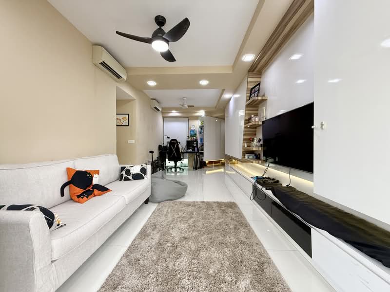 The Topiary, 11 Fernvale Lane, 3 Bedrooms, 1,087 sqft, Executive Condominium For Sale, by Joey Lim, 500104027 - Living Room - PropertyGuru.com.sg