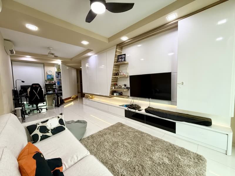 The Topiary, 11 Fernvale Lane, 3 Bedrooms, 1,087 sqft, Executive Condominium For Sale, by Joey Lim, 500104027 - Living Room - PropertyGuru.com.sg