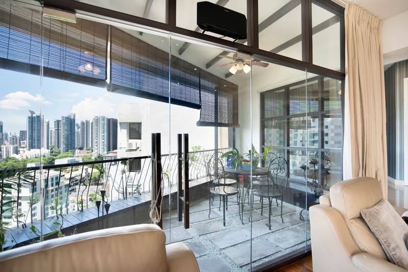 Balmoral Tower, 27 Balmoral Road, 6 Bedrooms, 5,005 sqft, Condominium For Sale, by Richard Jany, 500104031 - Balcony - PropertyGuru.com.sg