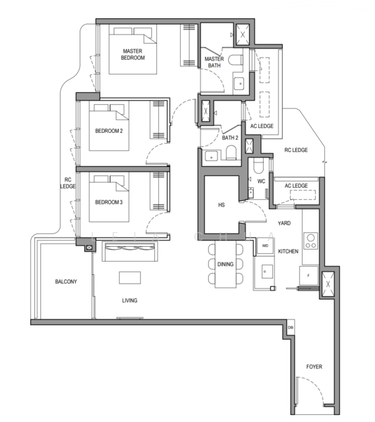 Vela Bay, Bayshore Road, 3 Bedrooms, 1,033 sqft, Condominium For Sale, by Leia Chua, 500104050 - PropertyGuru.com.sg