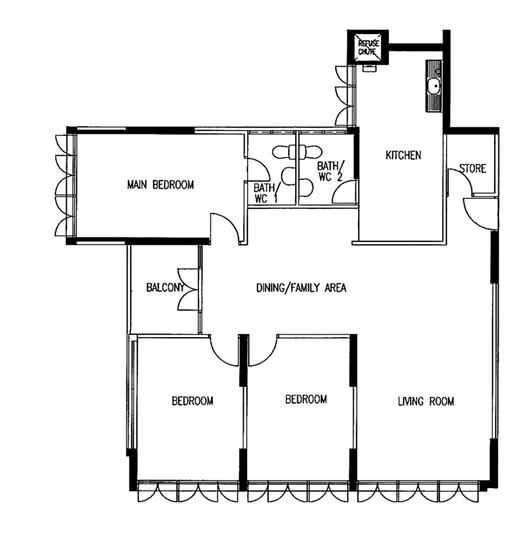 606 Clementi West Street 1, 606 Clementi West Street 1, 3 Bedrooms, 1,281 sqft, HDB Flat For Sale, by Ng Jonathan, 500104090 - PropertyGuru.com.sg