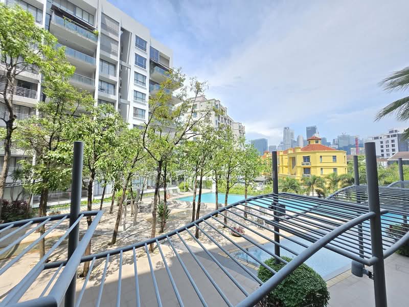 The Pier at Robertson, 80 Mohamed Sultan Road, 2 Bedrooms, 1,055 sqft, Apartment For Sale, by Ferlicia Lim, 500104098 - Balcony  - PropertyGuru.com.sg