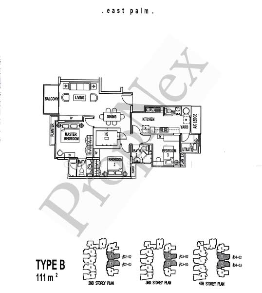 East Palm, 1 Palm Road, 3 Bedrooms, 1,195 sqft, Condominium For Sale, by Chris Ooi, 500104112 - PropertyGuru.com.sg