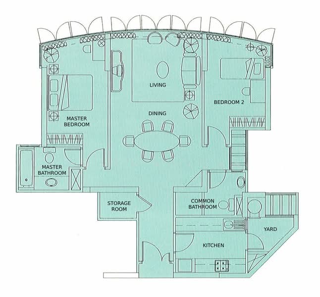 Simsville, 2 Geylang East Avenue 2, 2 Bedrooms, 969 sqft, Condominium For Rent, by Grace Cheong, 500104121 - PropertyGuru.com.sg