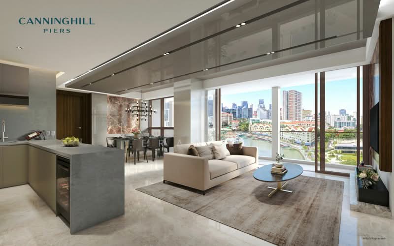 CanningHill Piers, 177 River Valley Road, 1 Bedroom, 506 sqft, Condominium For Sale, by Kieran Koh, 500104130 - Kitchen - PropertyGuru.com.sg
