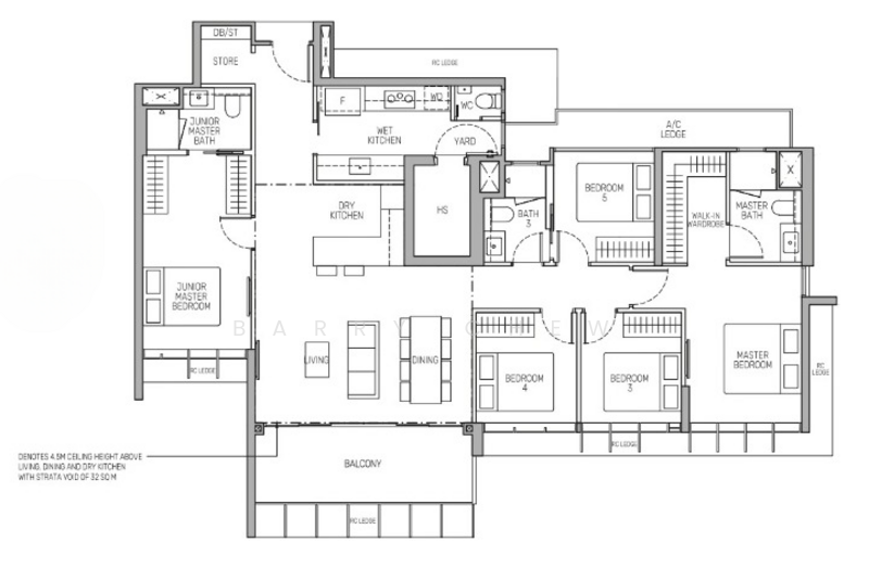 The Myst, 800 Upper Bukit Timah Road, 5 Bedrooms, 1,690 sqft, Condominium For Sale, by Barry Chew, 500104180 - PropertyGuru.com.sg