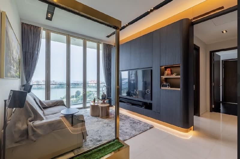 Kallang Riverside, 51 Kampong Bugis, 2 Bedrooms, 1,001 sqft, Condominium For Sale, by Sky Tng, 500104185 - Living Room - PropertyGuru.com.sg