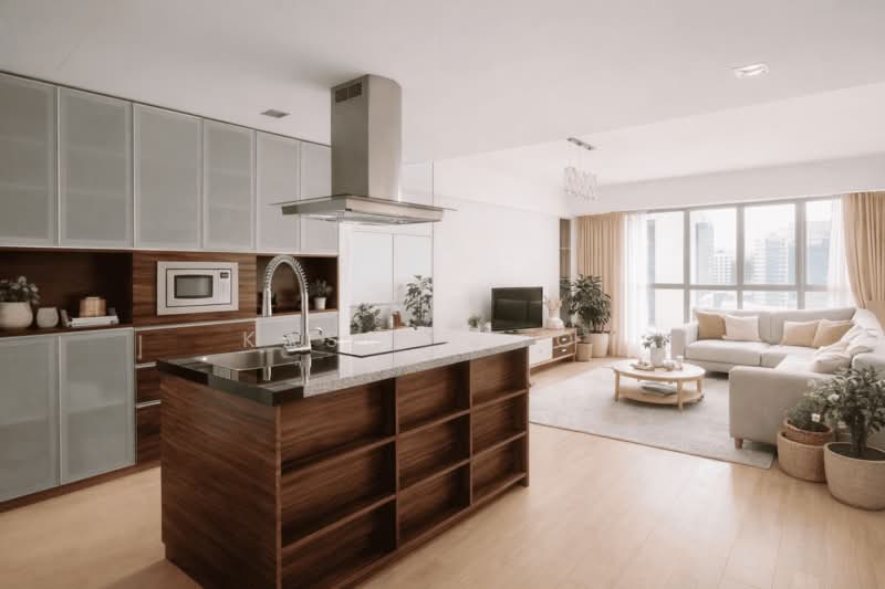 The Clift, 21 McCallum Street, 1 Bedroom, 527 sqft, Apartment For Sale, by Kasper Toh, 500104215 - Kitchen - PropertyGuru.com.sg