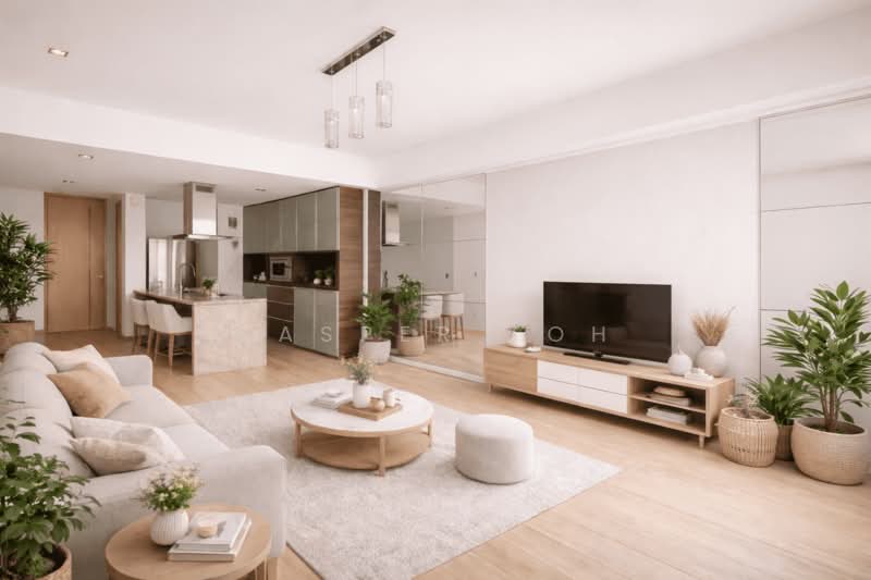 The Clift, 21 McCallum Street, 1 Bedroom, 527 sqft, Apartment For Sale, by Kasper Toh, 500104215 - Living Room - PropertyGuru.com.sg