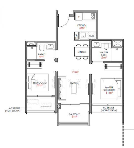 Narra Residences, 50 Dairy Farm Walk, 2 Bedrooms, 646 sqft, Condominium For Sale, by Dhaneswery (Dhanes), 500104221 - PropertyGuru.com.sg