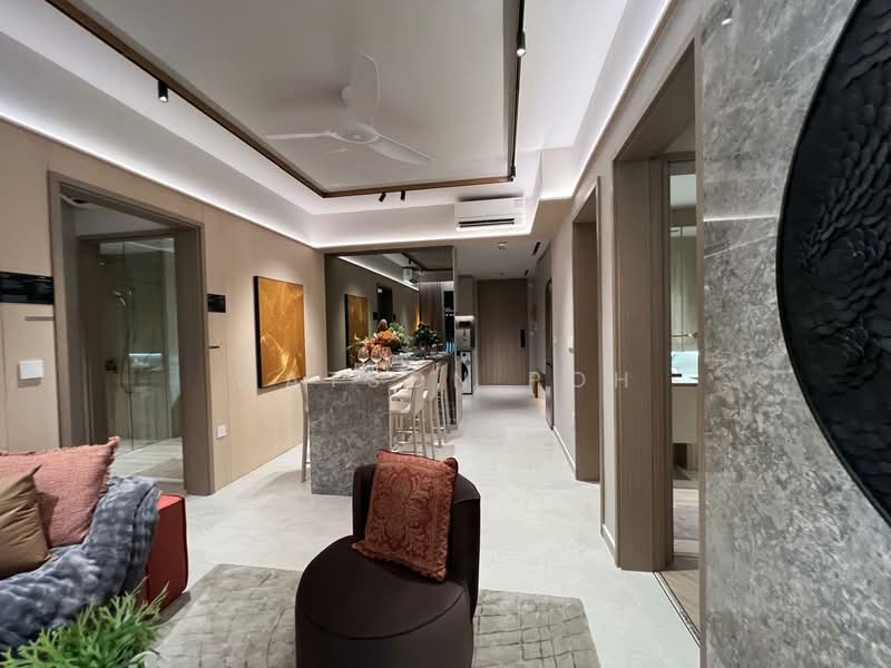 River Modern, River Galley Green, 2 Bedrooms, 646 sqft, Condominium For Sale, by Watson Poh, 500104244 - Living Room - PropertyGuru.com.sg