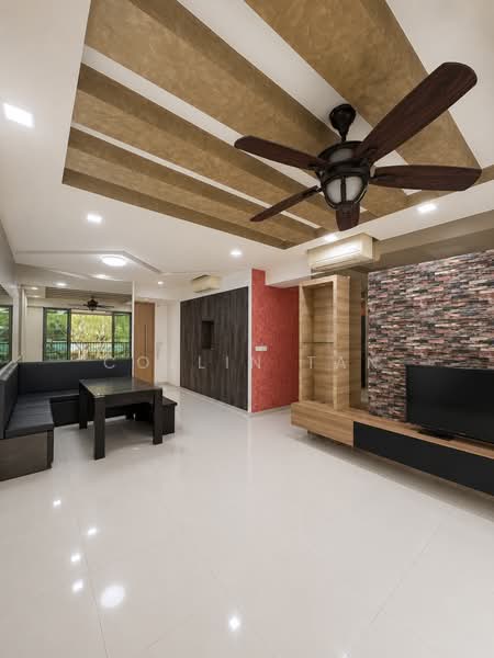 Eight Courtyards, 2 Canberra Drive, 3 Bedrooms, 1,152 sqft, Condominium For Sale, by Collin Tan, 500104253 - Living Room - PropertyGuru.com.sg