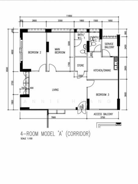 768 Pasir Ris Street 71, 768 Pasir Ris Street 71, 3 Bedrooms, 1,119 sqft, HDB Flat For Sale, by Annie Huang, 500104273 - PropertyGuru.com.sg