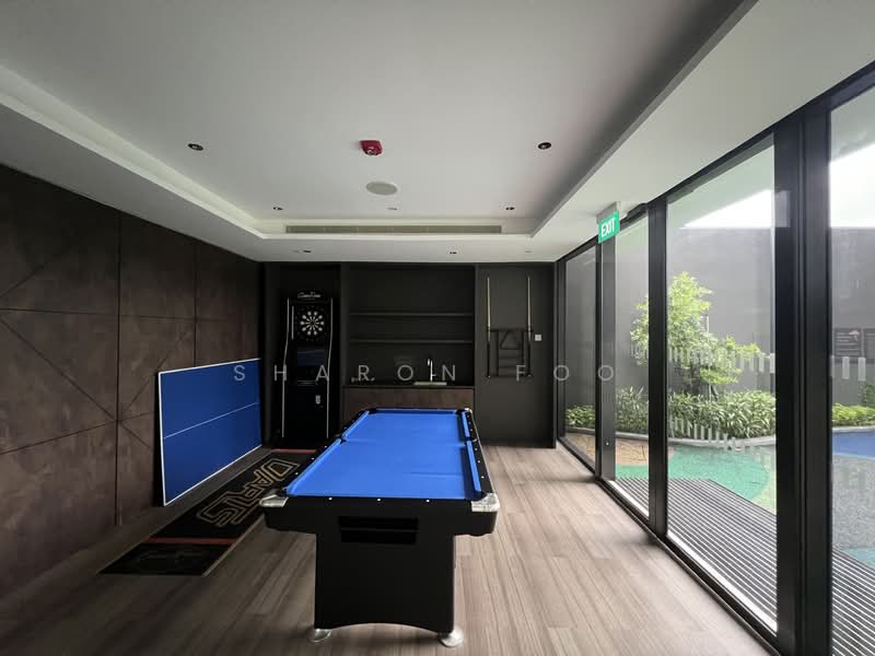 Lentor Modern, Lentor Central, 2 Bedrooms, 678 sqft, Condominium For Rent, by Sharon Foo, 500104277 - Games Room - PropertyGuru.com.sg