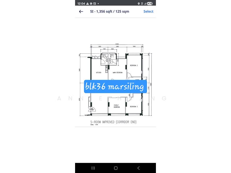 36 Marsiling Drive, 36 Marsiling Drive, 3 Bedrooms, 1,335 sqft, HDB Flat For Sale, by Annie Huang, 500104288 - PropertyGuru.com.sg
