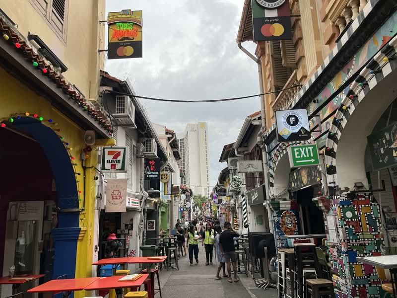 Kampong Glam Shop House, 59 Bussorah Street, 600 sqft, Shop / Shophouse For Rent, by Isabel Tan, 500104294 - Exterior - CommercialGuru.com.sg