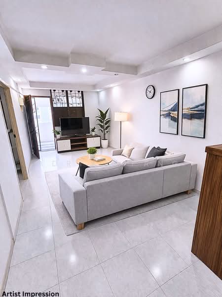 154 Mei Ling Street, 154 Mei Ling Street, 3 Bedrooms, 720 sqft, HDB Flat For Rent, by Adrian Yang, 500104298 - Living Room - PropertyGuru.com.sg