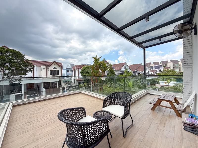 D19, Fully Renovated Corner Terrace, Serangoon Gardens / Parry View / Parry Terrace / Parry Walk / Poh Huat Rd, 5 Bedrooms, 2,538 sqft, Corner Terrace For Sale, by Elonn Seah, 500104371 - Balcony - PropertyGuru.com.sg