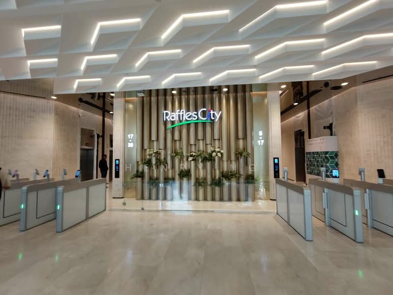 Raffles City Tower, 250 North Bridge Road, 1,000 sqft, Office For Rent, by Henry Ng, 500104405 - Lobby - CommercialGuru.com.sg