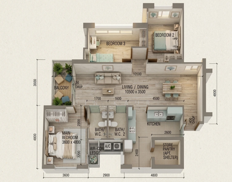 11 Pine Close, 11 Pine Close, 3 Bedrooms, 1,216 sqft, HDB Flat For Sale, by Jin Kaur, 500104408 - PropertyGuru.com.sg