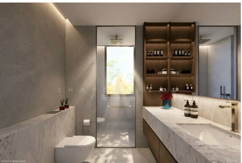 ❤️VENTURA HOUSE❤️ - STUNNING BRAND NEW BUNGALOW NEAR PRESTIGIOUS KING ALBERT PARK, Bukit Timah / Dunearn, 7 Bedrooms, 14,482 sqft, Bungalow House For Sale, by Sharon Heng (王蔚惠), 500104459 - Bathroom - PropertyGuru.com.sg