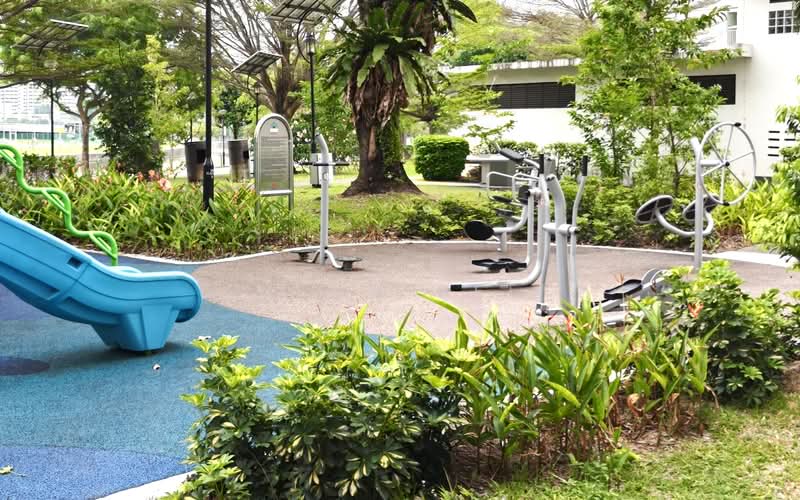 262D Compassvale Street, 262D Compassvale Street, 3 Bedrooms, 1,184 sqft, HDB Flat For Sale, by Venn See, 500104499 - Fitness corner being build - PropertyGuru.com.sg