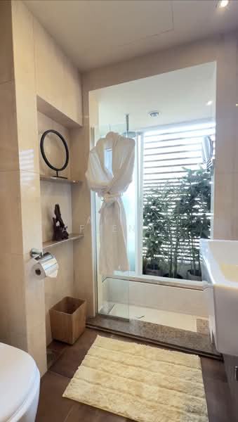 Savannah Condopark, 63 Simei Rise, 3 Bedrooms, 1,227 sqft, Condominium For Sale, by Alfa Affendi, 500104543 - Master Bathroom - PropertyGuru.com.sg