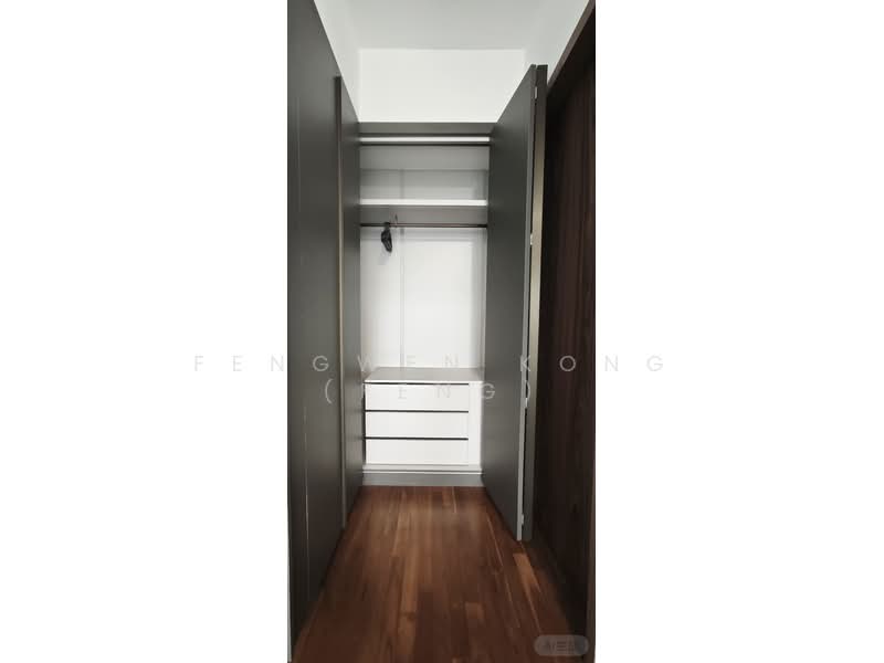 Parc Komo, 967 Upper Changi Road North, 2 Bedrooms, 764 sqft, Condominium For Rent, by Fengwen Kong (Feng), 500104552 - Master Bedroom wardrobe - PropertyGuru.com.sg